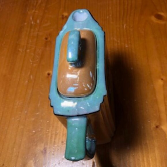 Vintage Seiei Japanese Hand Painted Lusterware Tea Pot Creamer Set 1930s Japan - Picture 8 of 10